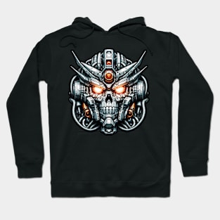 Biomech Skull S01 D38 Hoodie